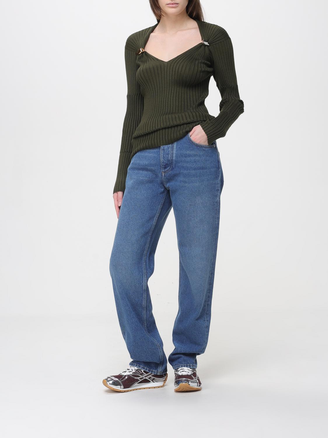Bottega Veneta Sweater Woman Green BOTTEGA VENETA