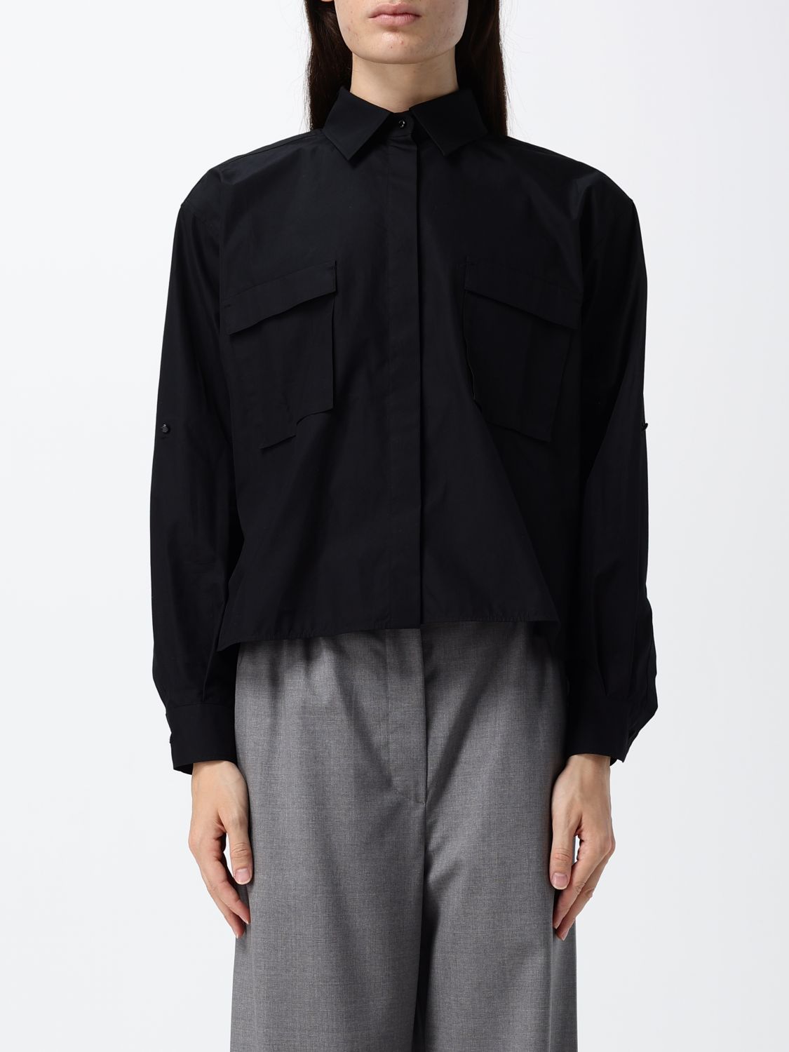 Max Mara Shirt Woman Black MAX MARA