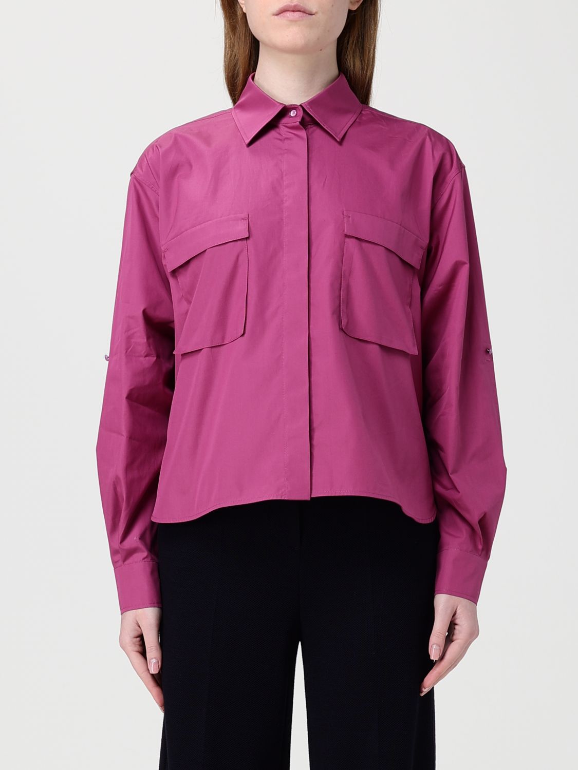 Max Mara Shirt Woman Fuchsia MAX MARA