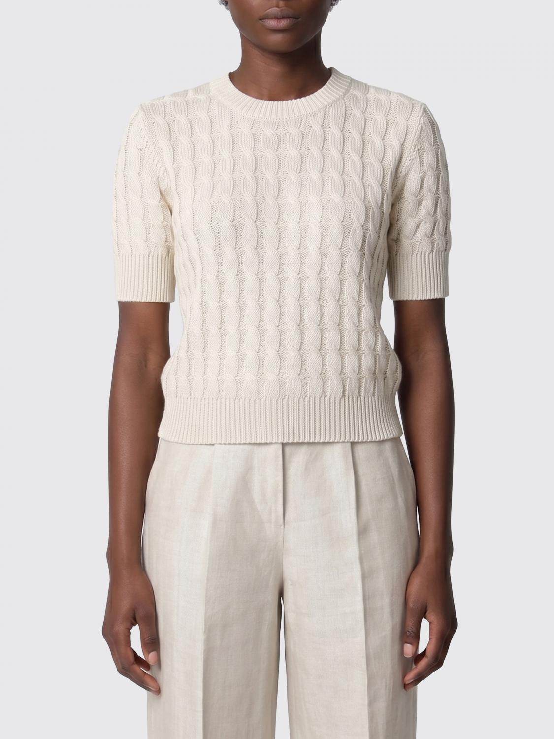 Max Mara Sweater Woman Beige MAX MARA