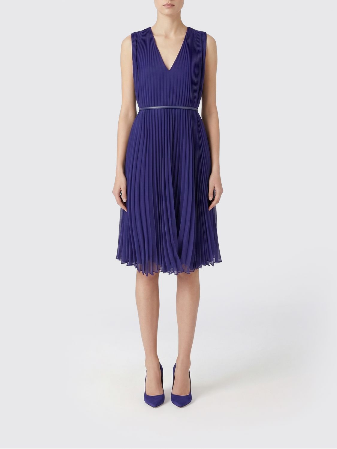 Max Mara Dress Woman Blue MAX MARA