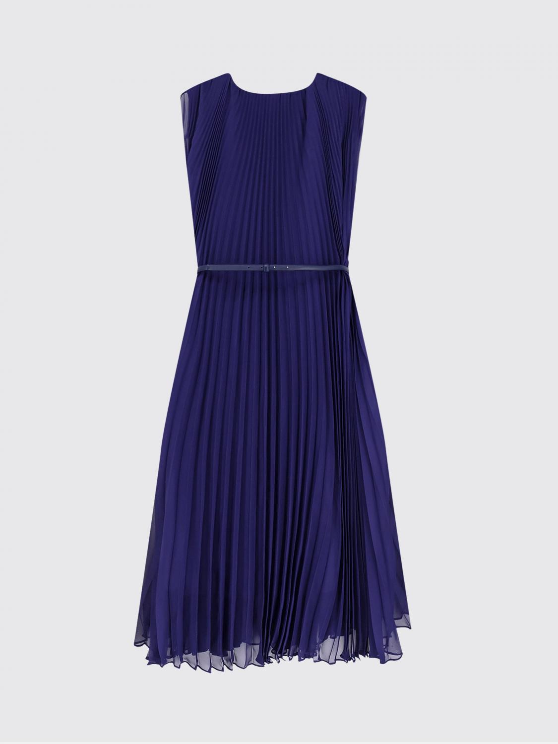 Max Mara Dress Woman Blue MAX MARA