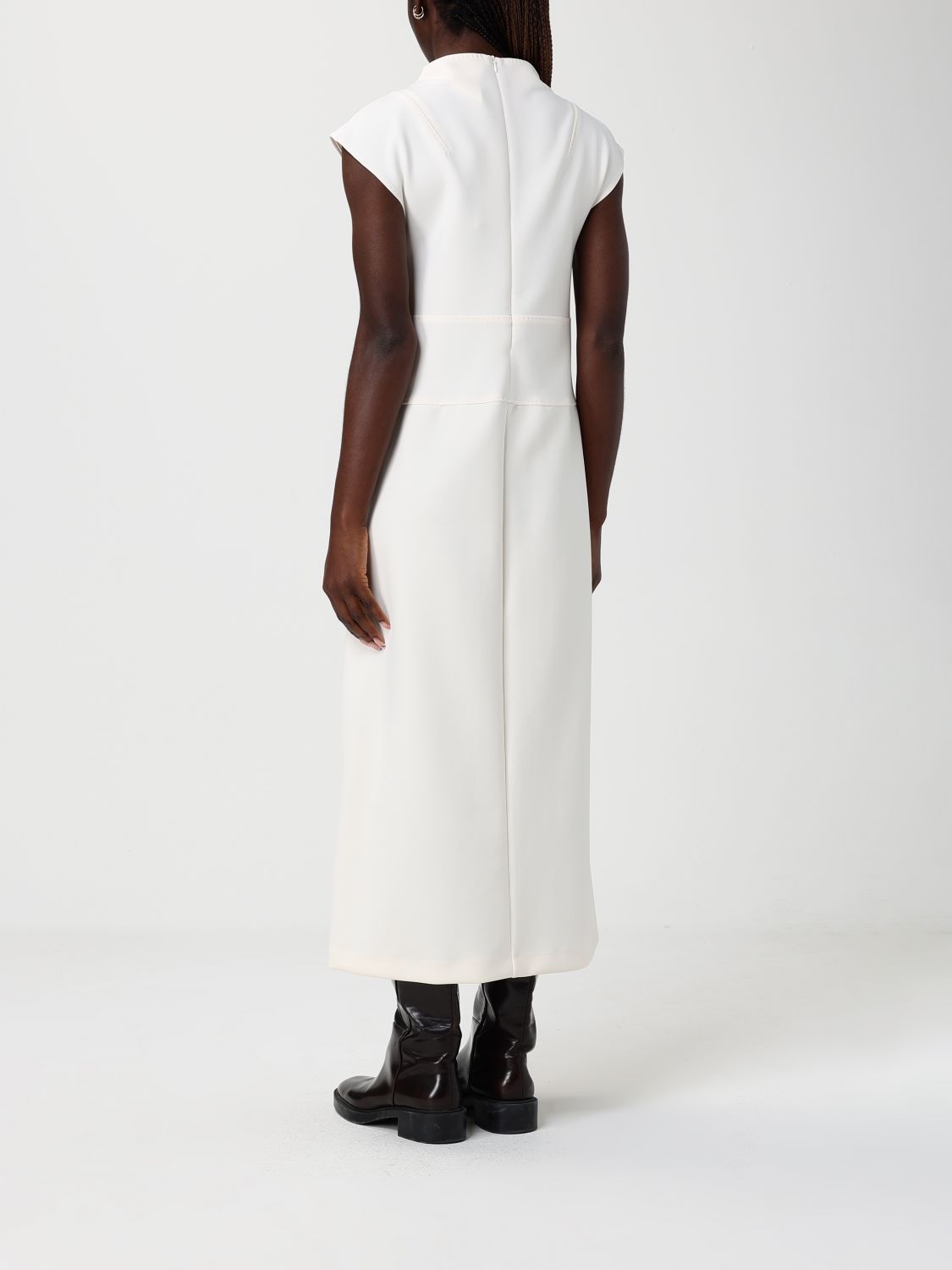 Max Mara Dress Woman Ivory MAX MARA