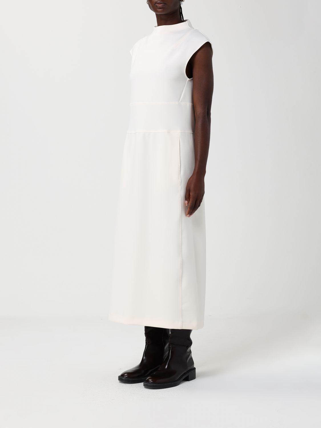 Max Mara Dress Woman Ivory MAX MARA