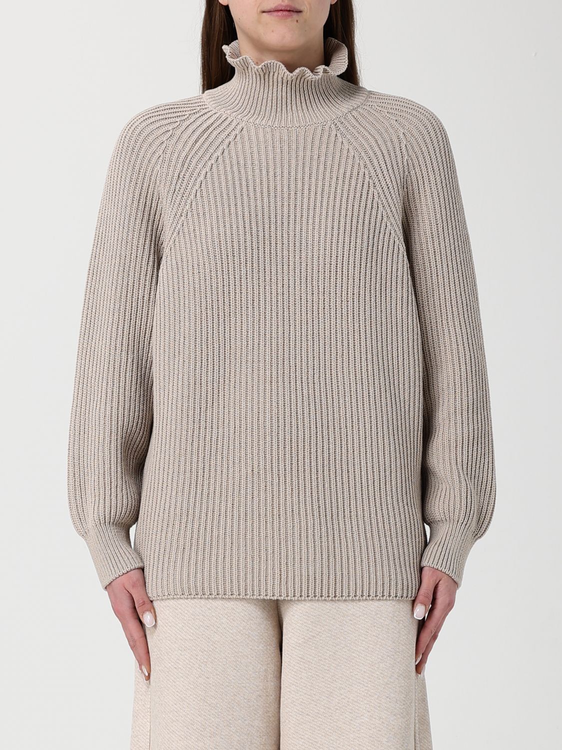 Max Mara Sweater Woman Grey MAX MARA