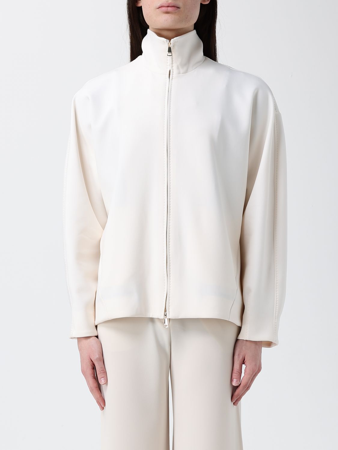Max Mara Jacket Woman Ivory MAX MARA