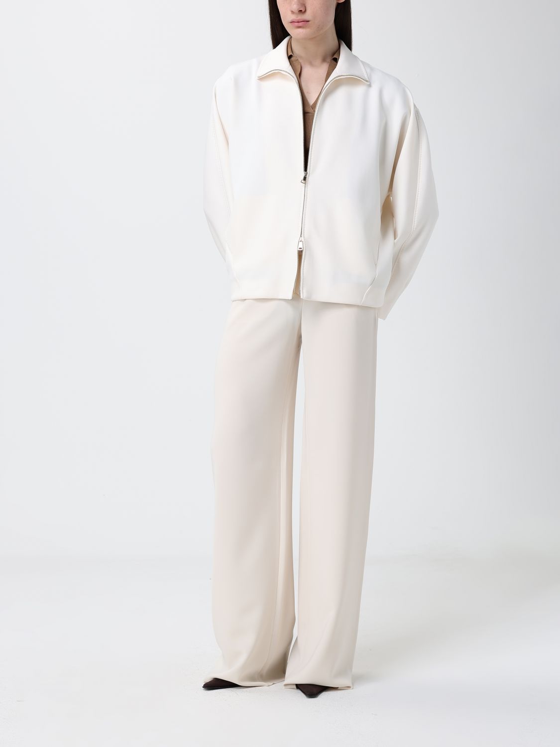 Max Mara Jacket Woman Ivory MAX MARA
