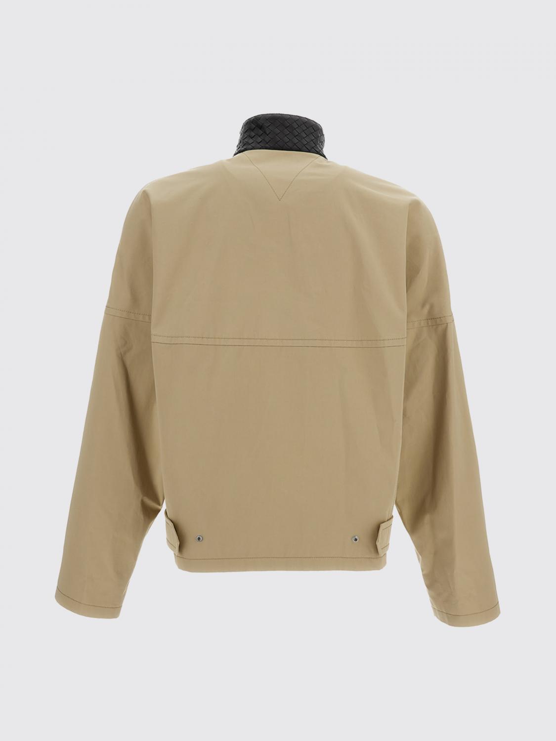Cotton Jacket With Intrecciato Collar Bottega Veneta BOTTEGA VENETA