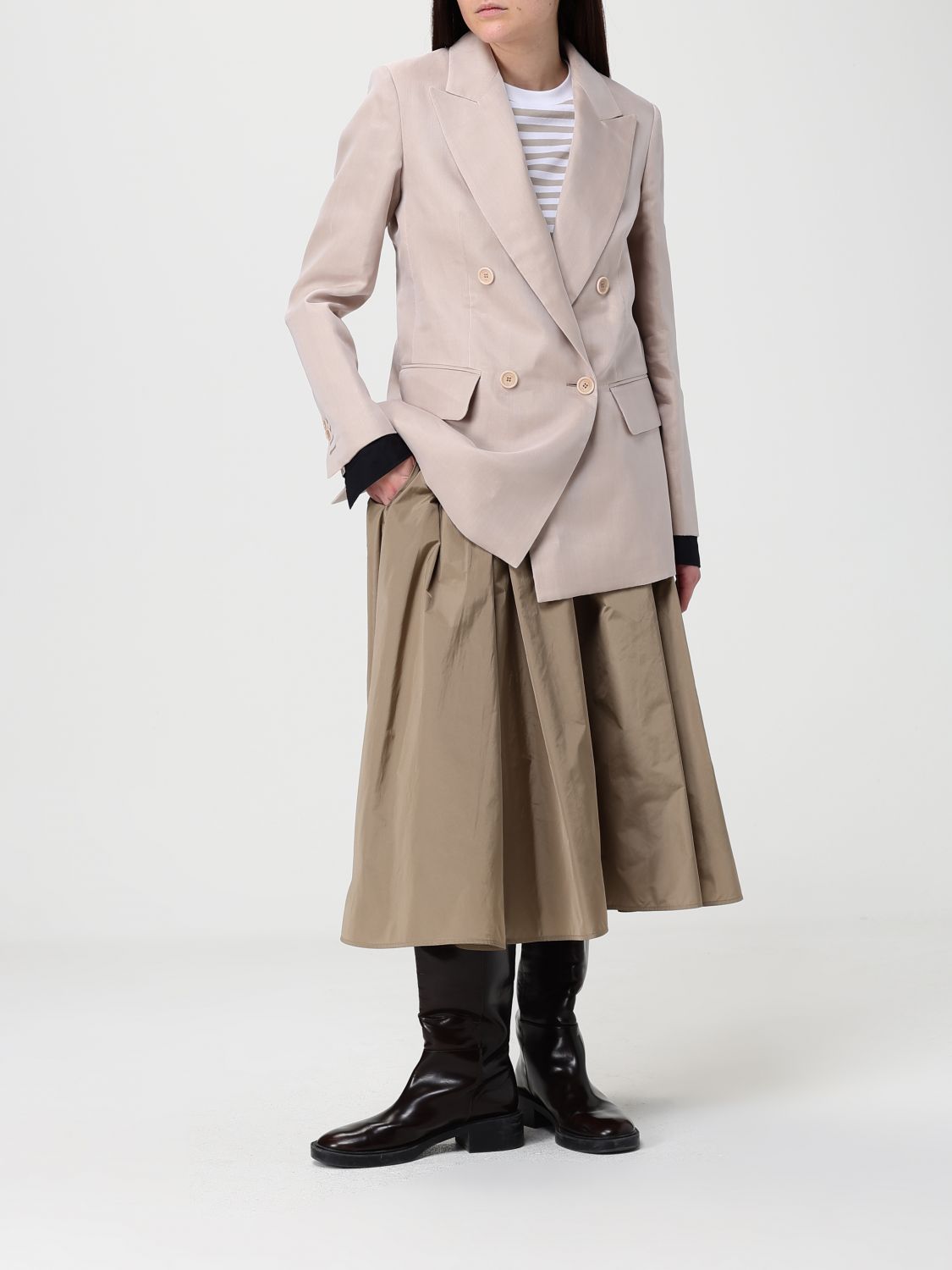 Max Mara Jacket Woman Brown MAX MARA