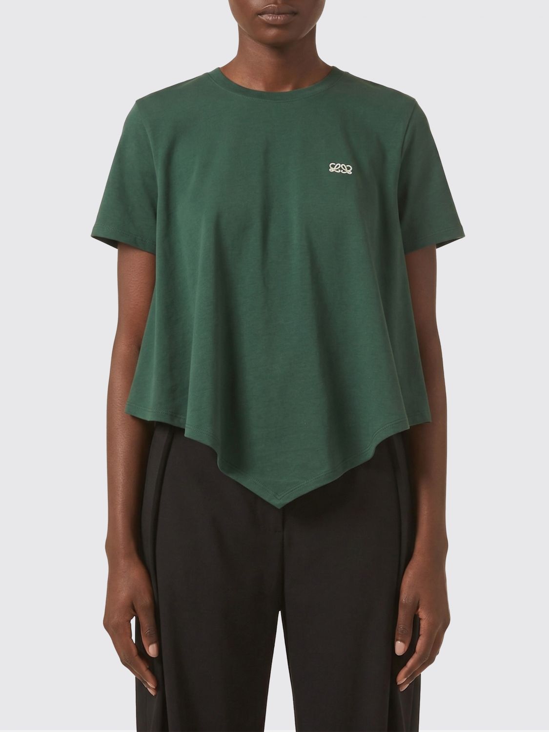 Loewe T-Shirt Woman Green LOEWE