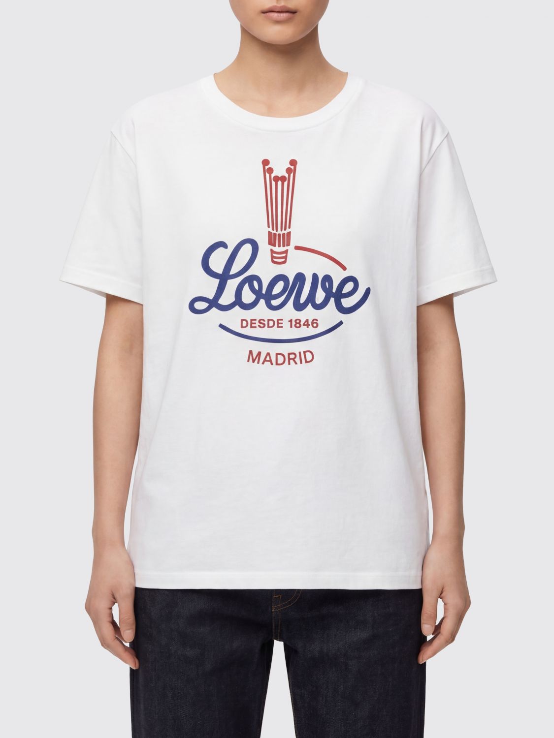 Loewe T-Shirt Woman White LOEWE