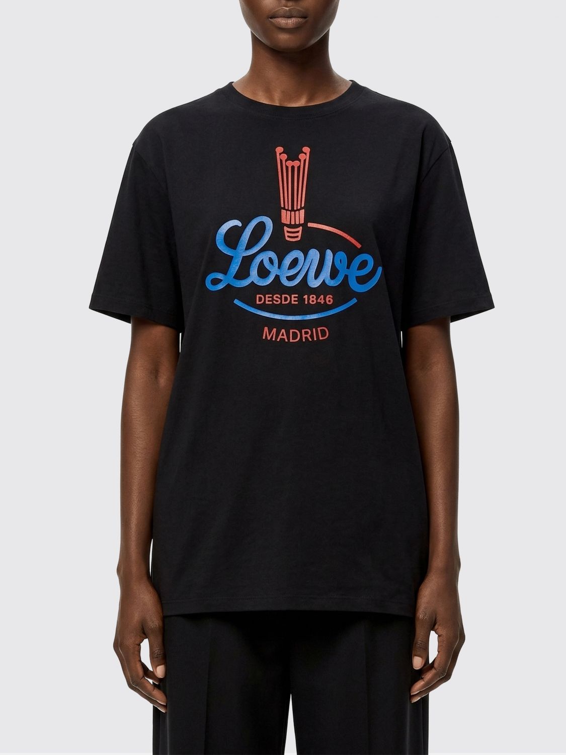 Loewe T-Shirt Woman Black LOEWE