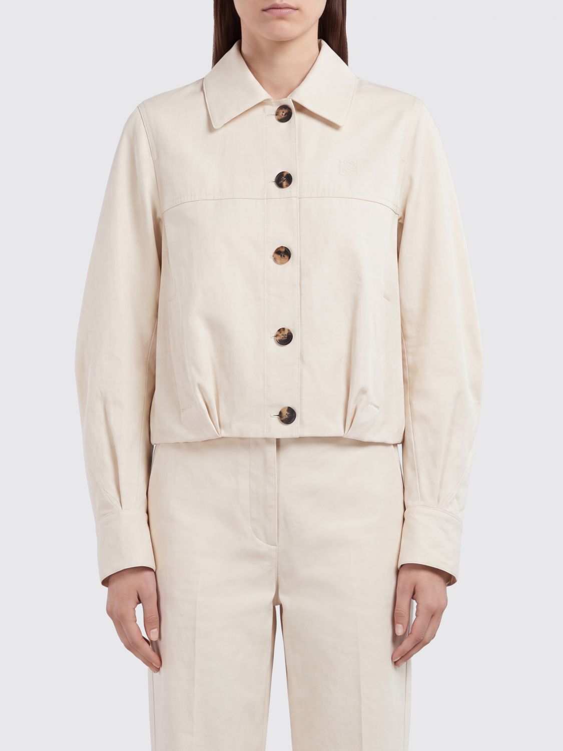 Loewe Jacket Woman Ivory LOEWE