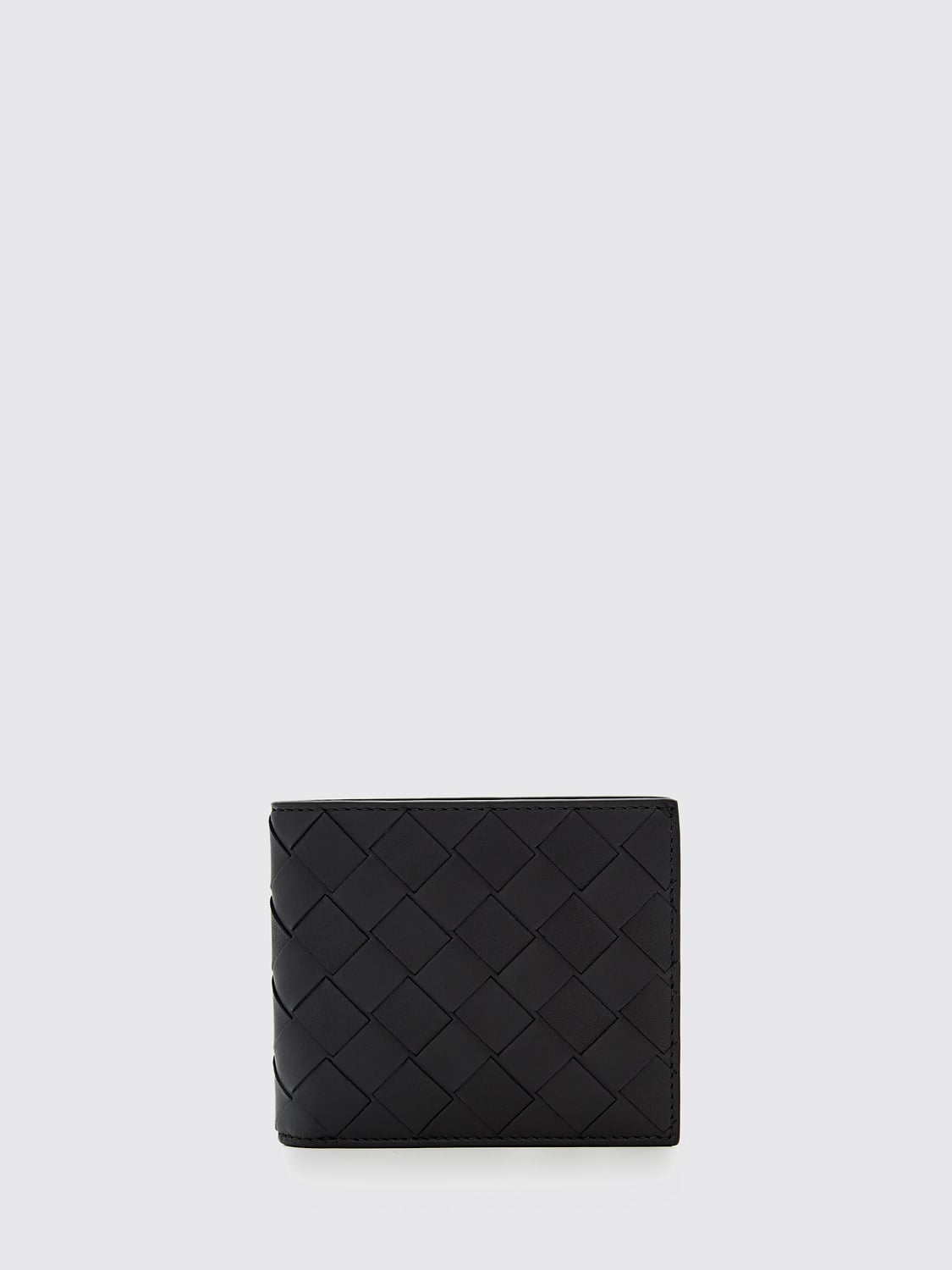 Bottega Veneta Men Intrecciato Leather Wallet Bottega Veneta BOTTEGA VENETA