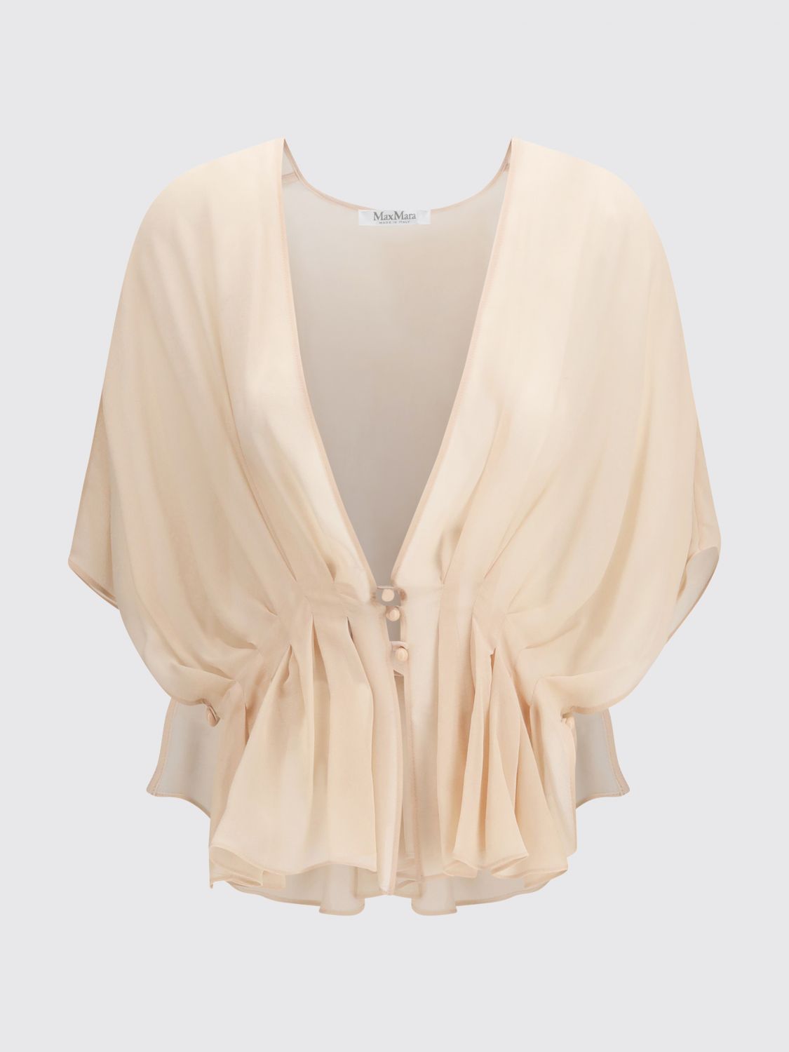 Max Mara Top Woman Beige MAX MARA