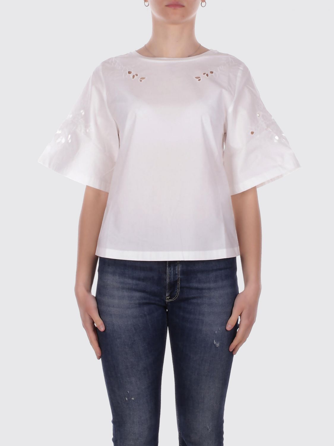 Weekend Max Mara Top Woman White WEEKEND MAX MARA