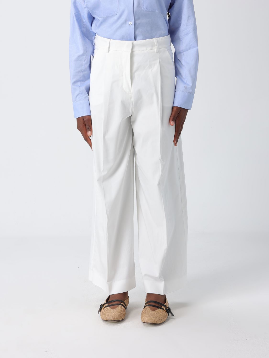 Weekend Max Mara Pants Woman White WEEKEND MAX MARA
