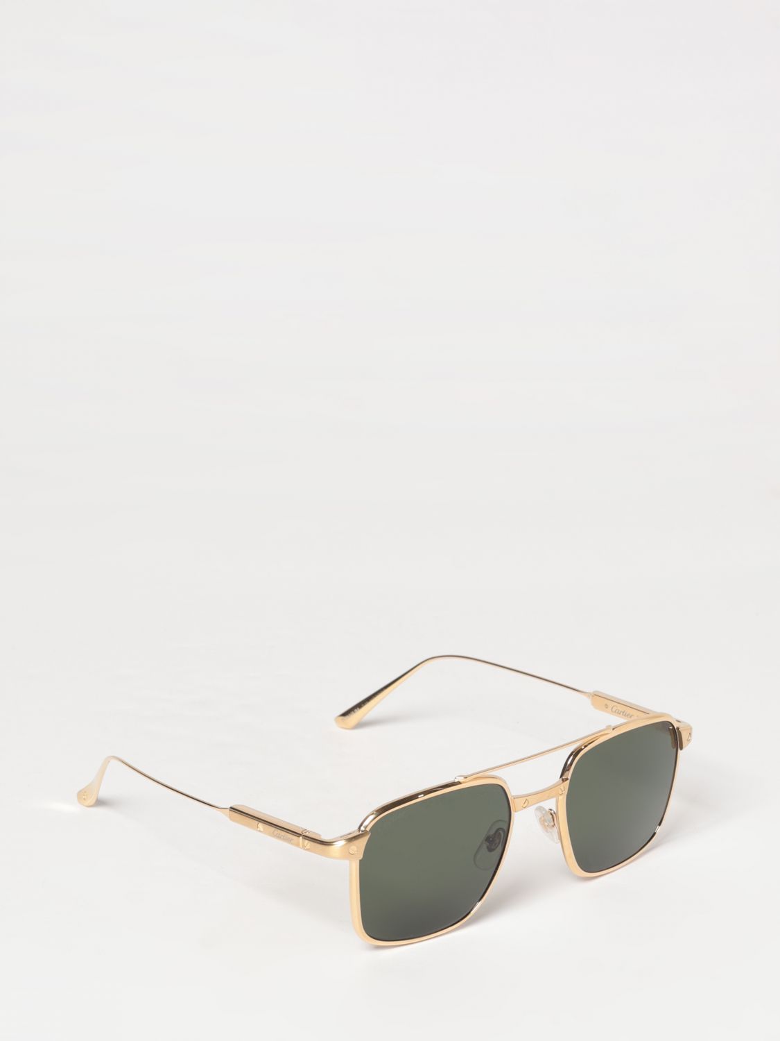 Cartier Sunglasses Men Gold CARTIER