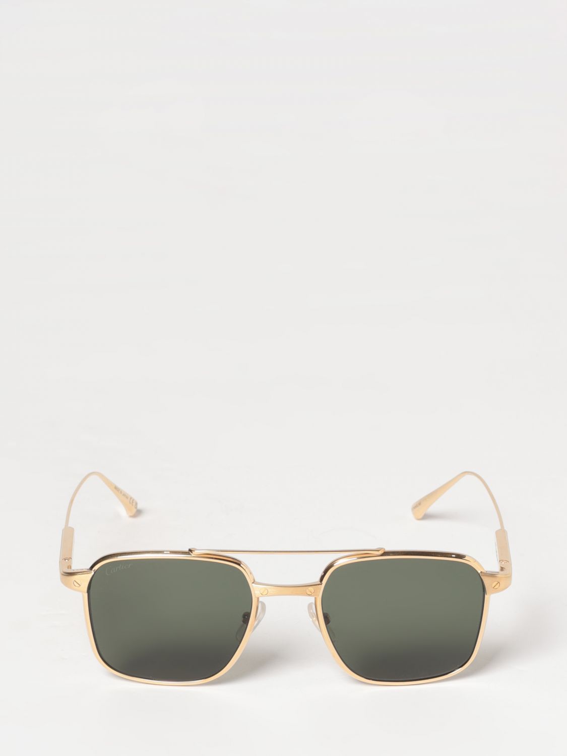 Cartier Sunglasses Men Gold CARTIER