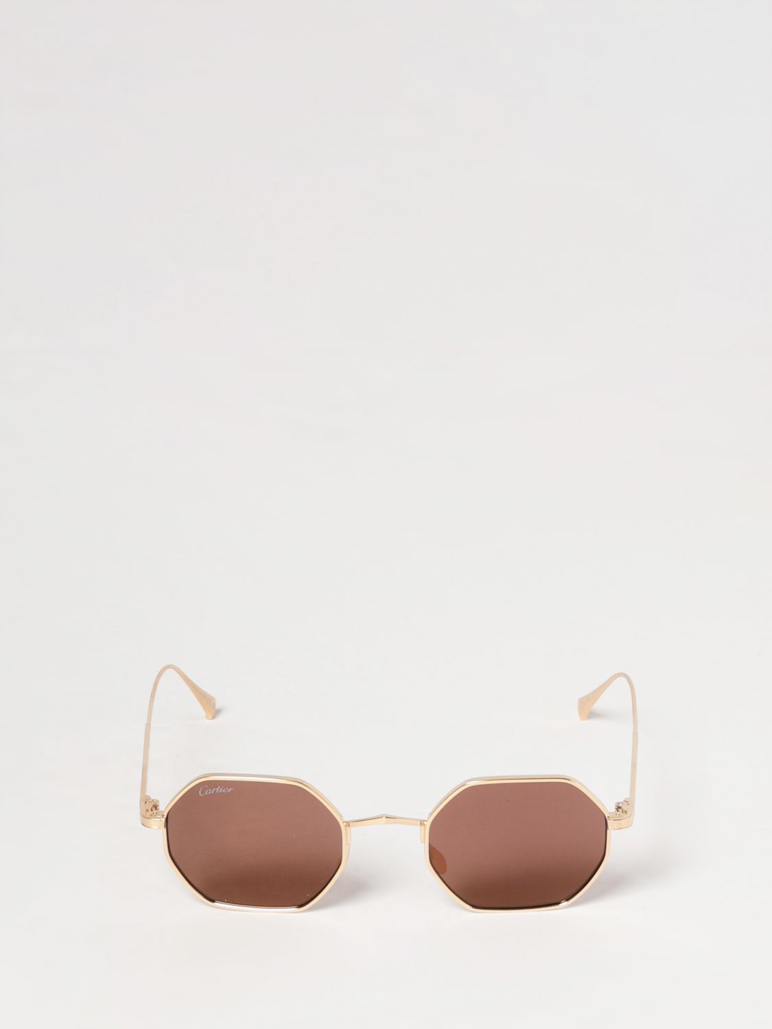 Cartier Sunglasses Men Brown CARTIER