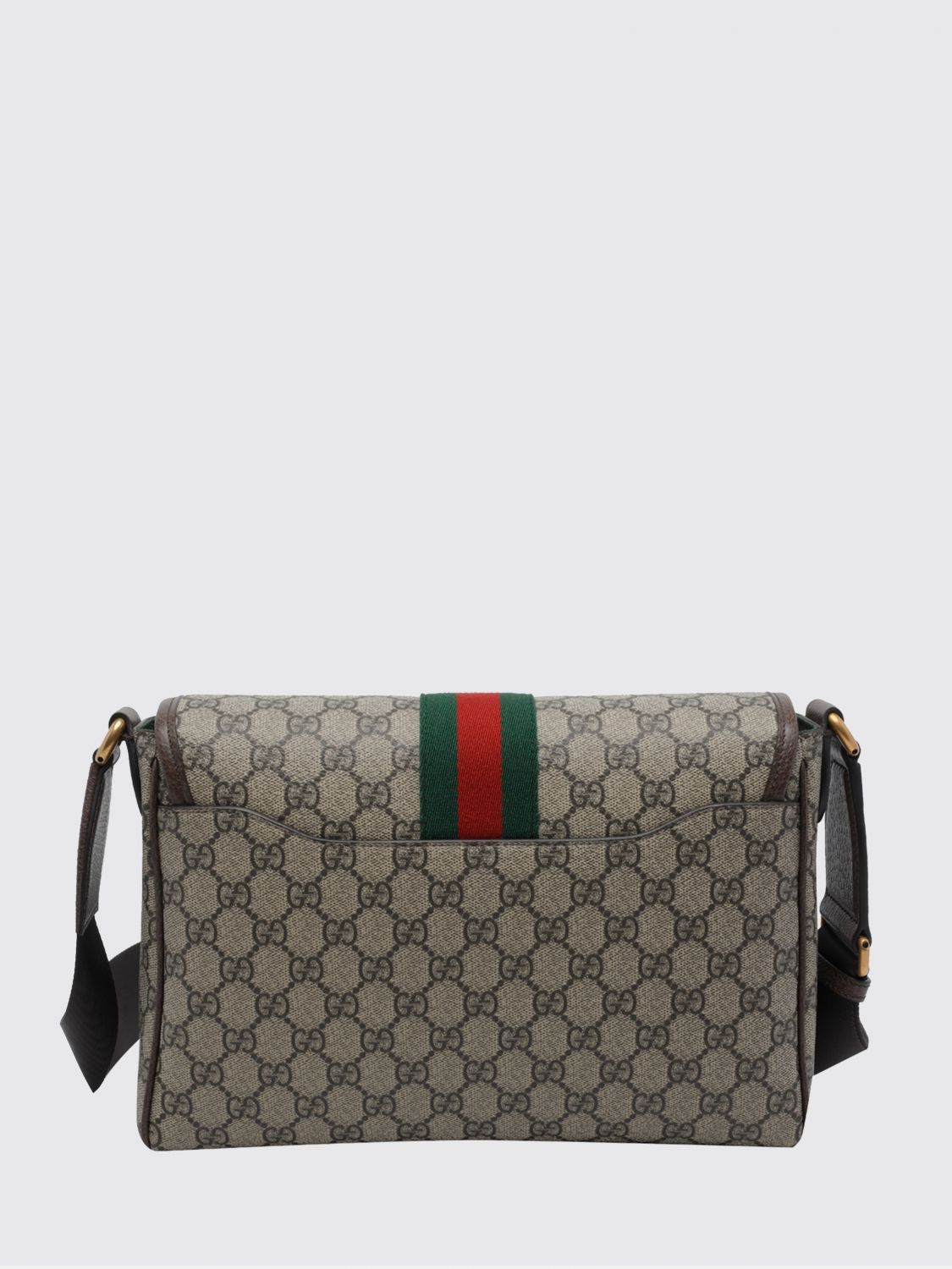 Gucci Shoulder Bag Men Beige GUCCI