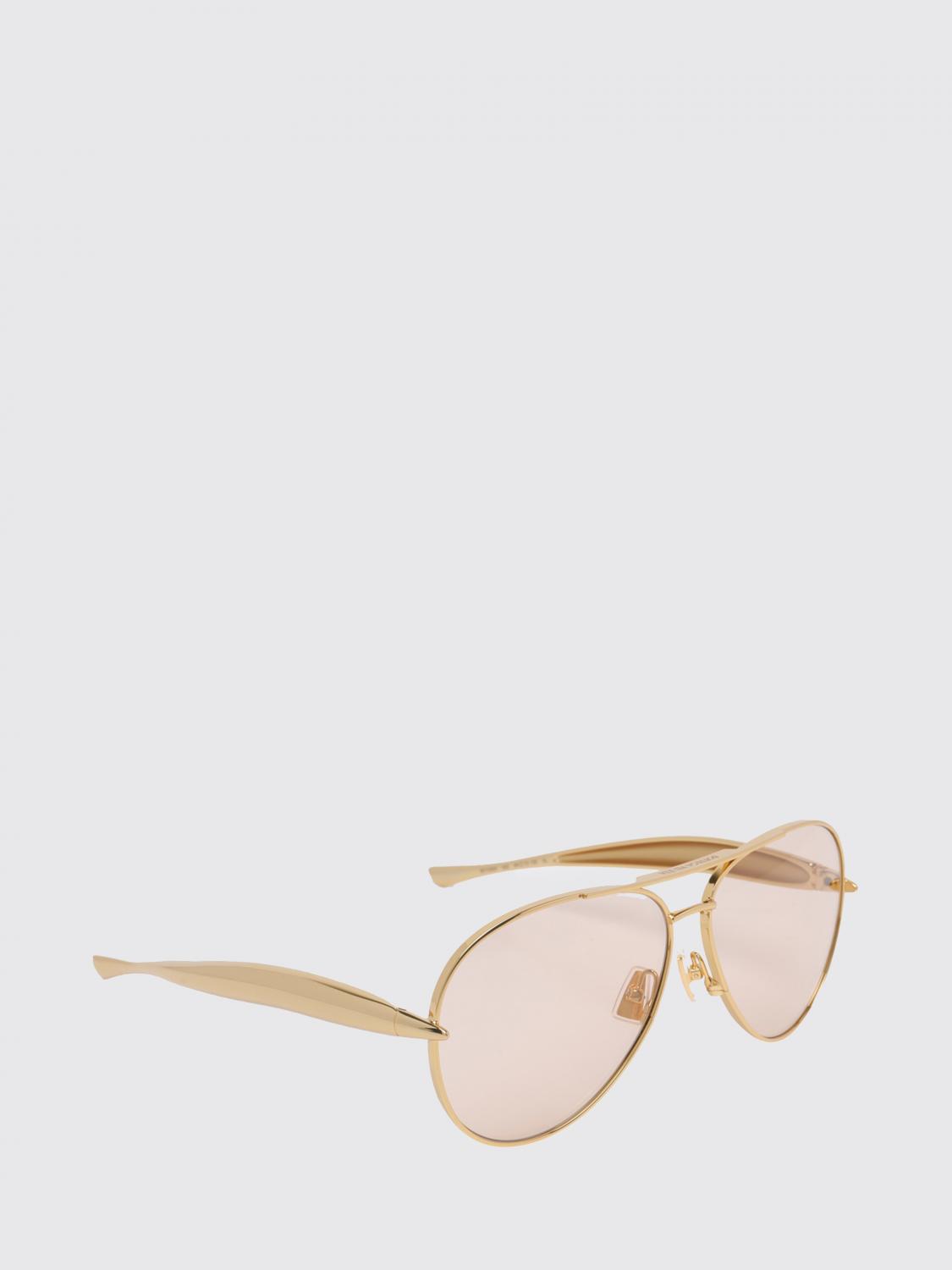 Bottega Veneta Sunglasses Woman Gold BOTTEGA VENETA