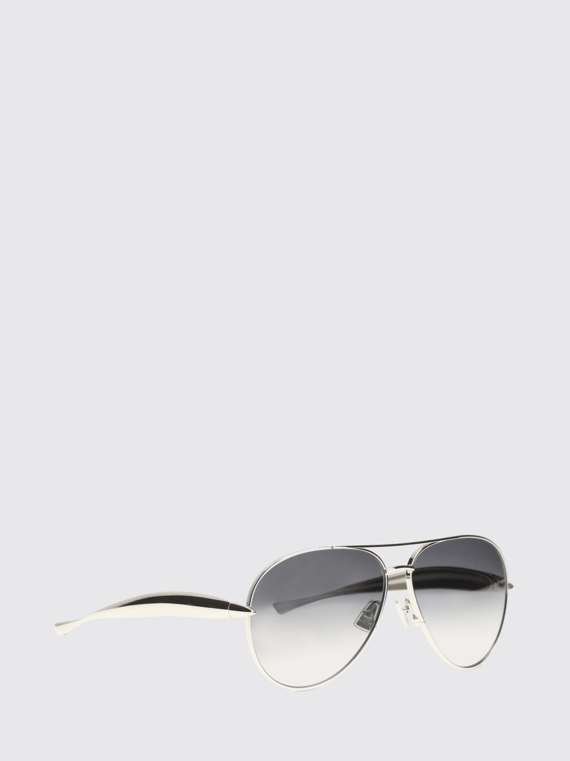 Bottega Veneta Sunglasses Woman Silver BOTTEGA VENETA