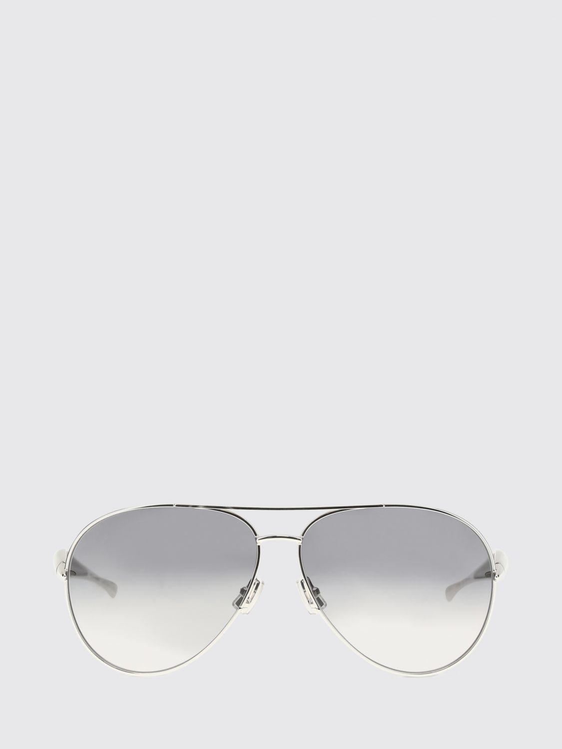 Bottega Veneta Sunglasses Woman Silver BOTTEGA VENETA