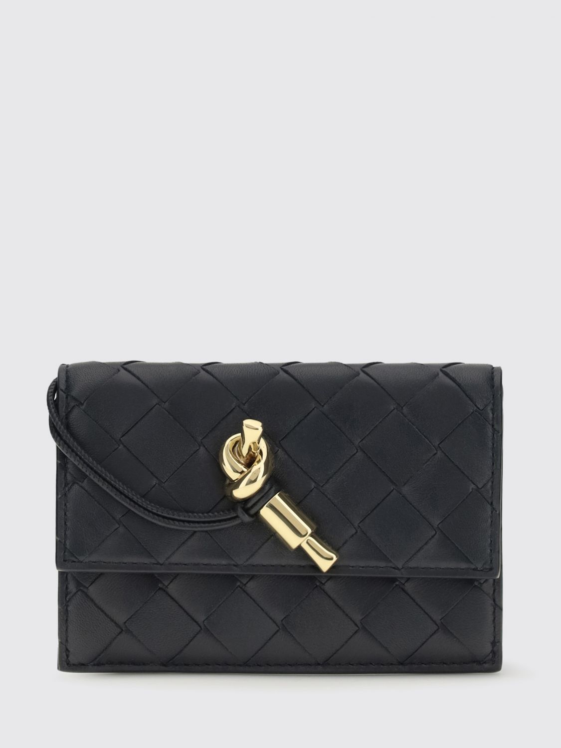 Bottega Veneta Wallet Woman Navy BOTTEGA VENETA