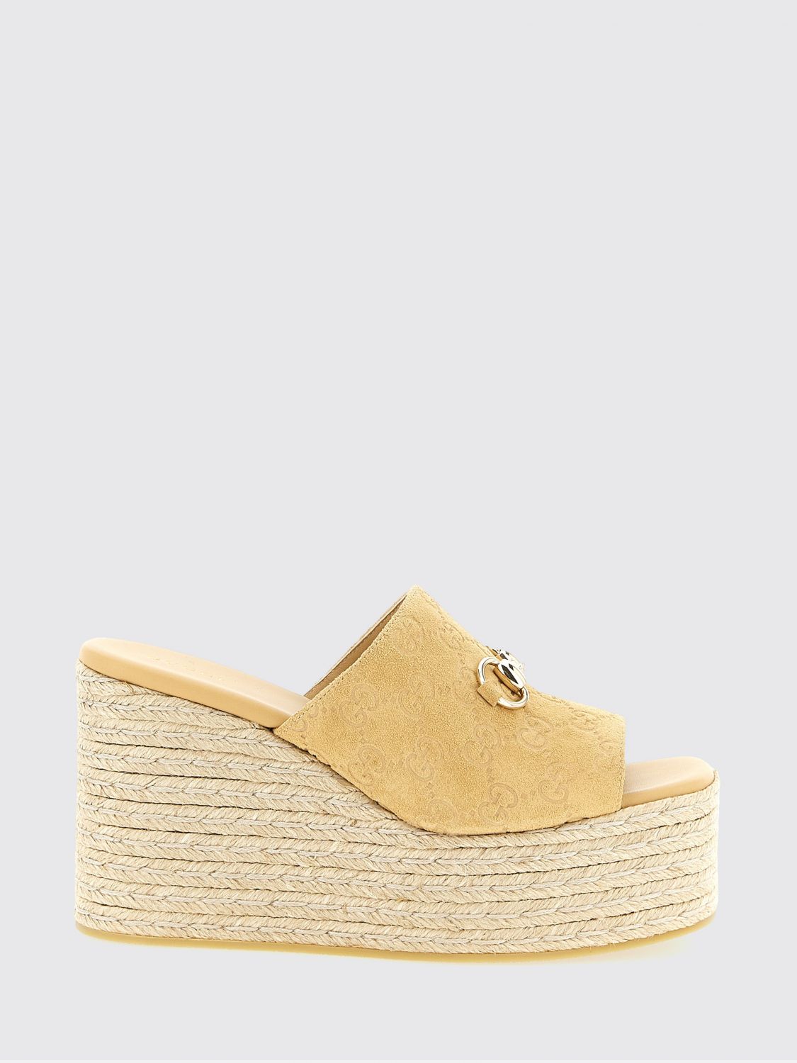 Gucci Espadrille Woman Beige GUCCI