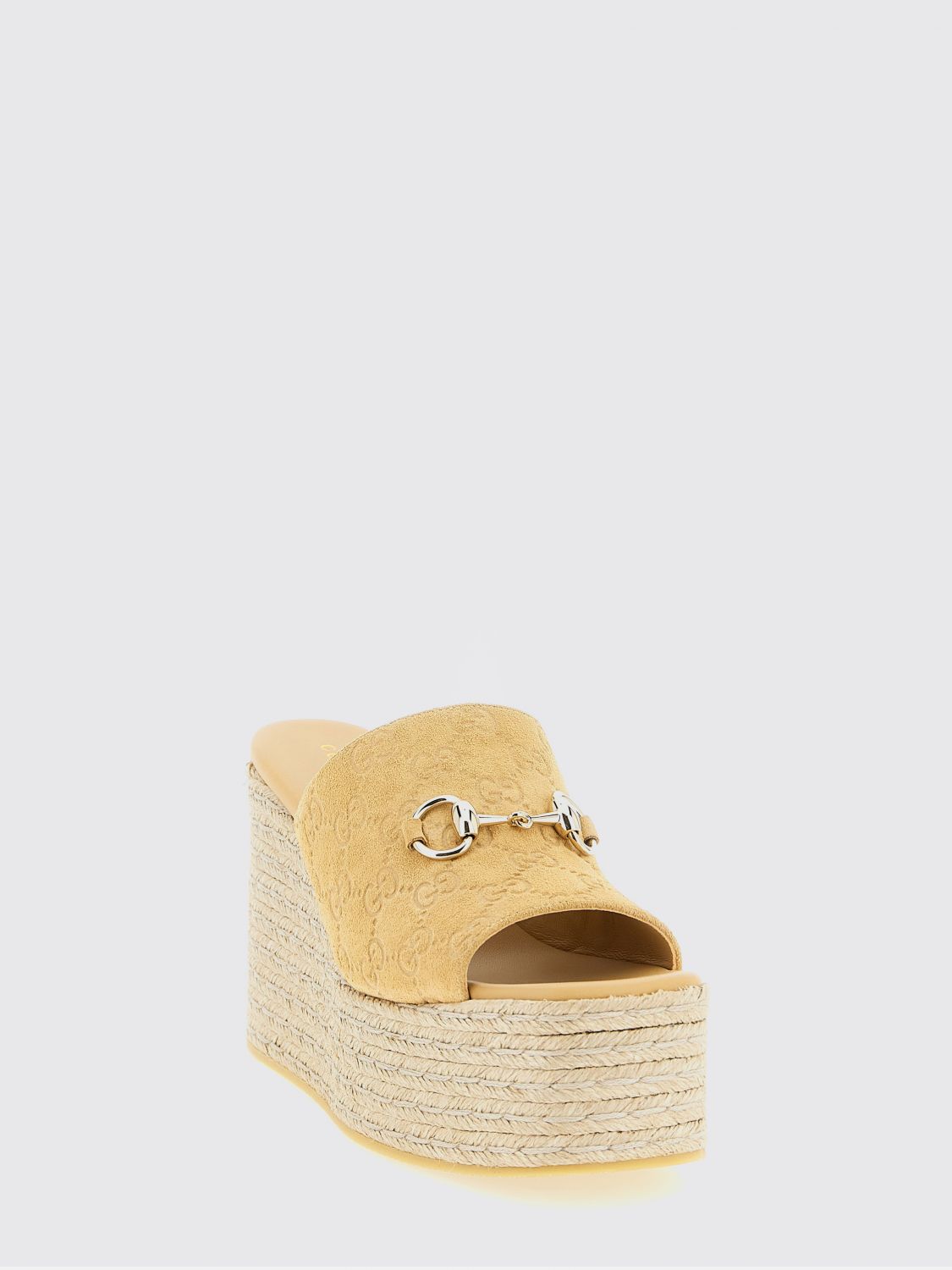Gucci Espadrille Woman Beige GUCCI