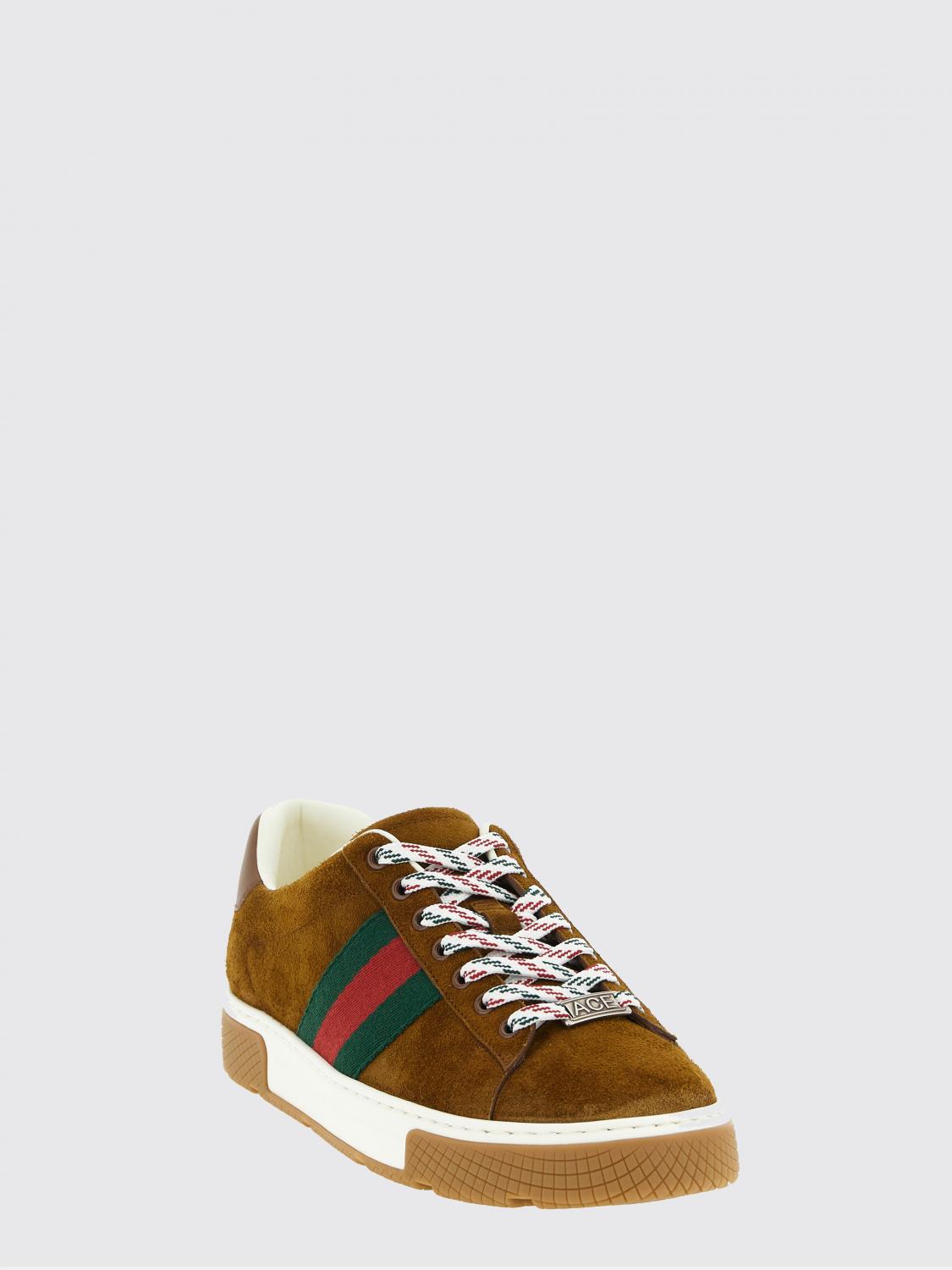 Gucci Sneakers Men Brown GUCCI