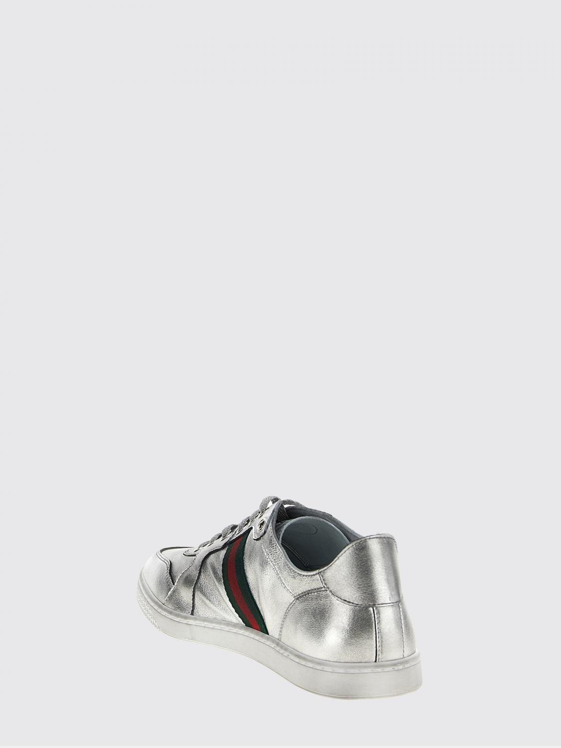 Gucci Sneakers Woman Silver GUCCI