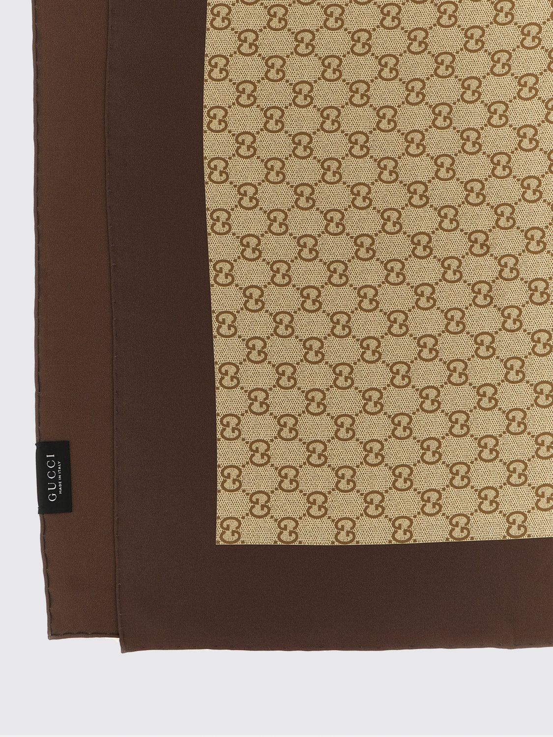 Gucci Neck Scarf Woman Beige GUCCI