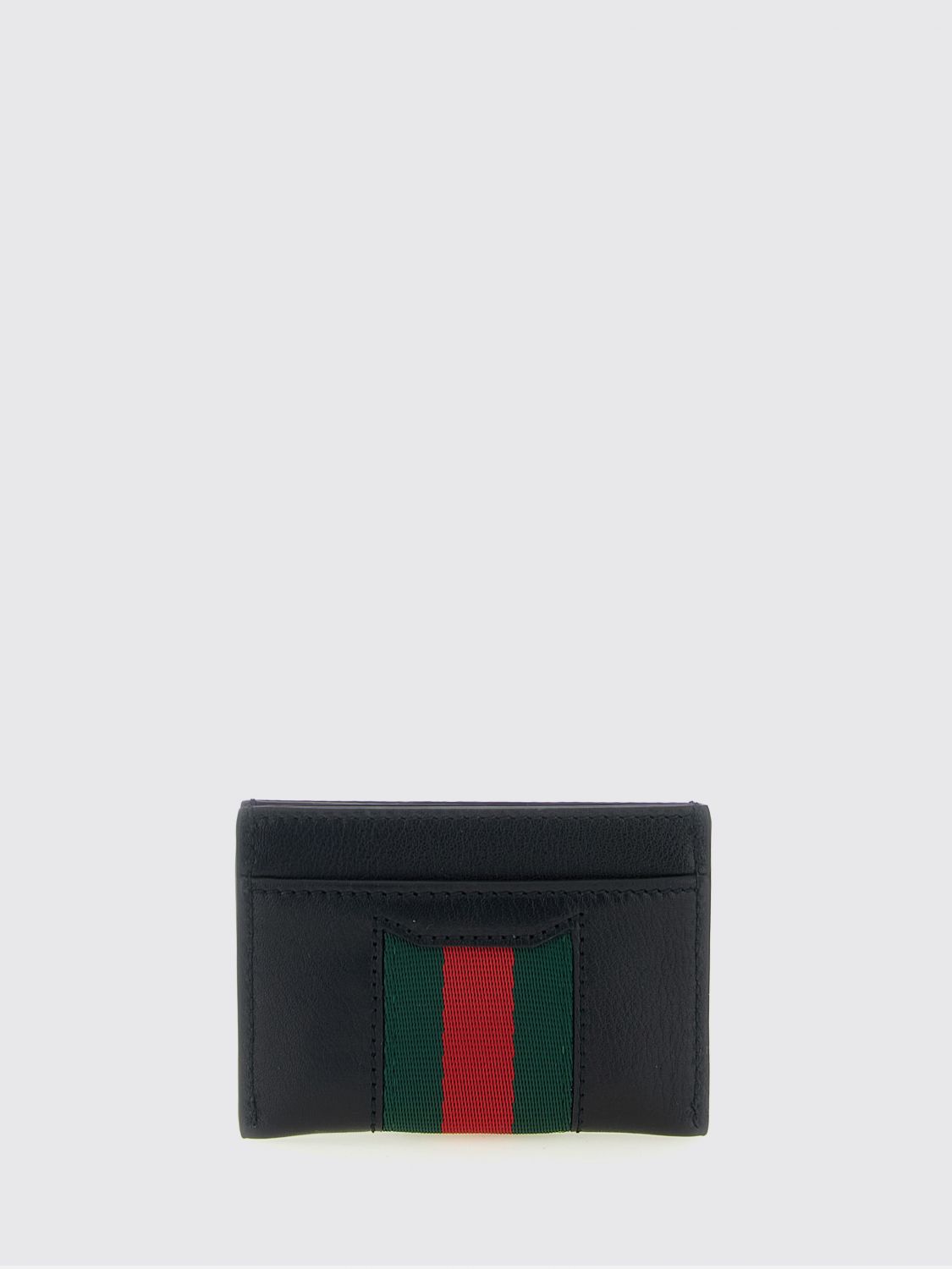 Gucci Women Web Horsebit Card Holder Gucci GUCCI