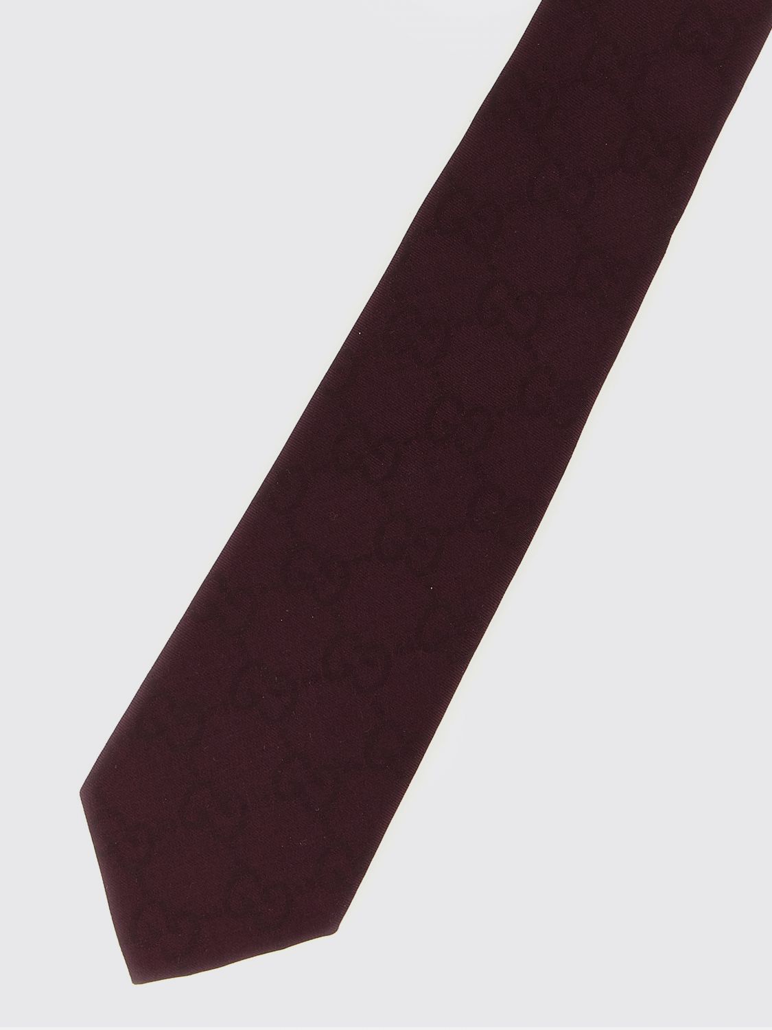 Gucci Tie Men Burgundy GUCCI