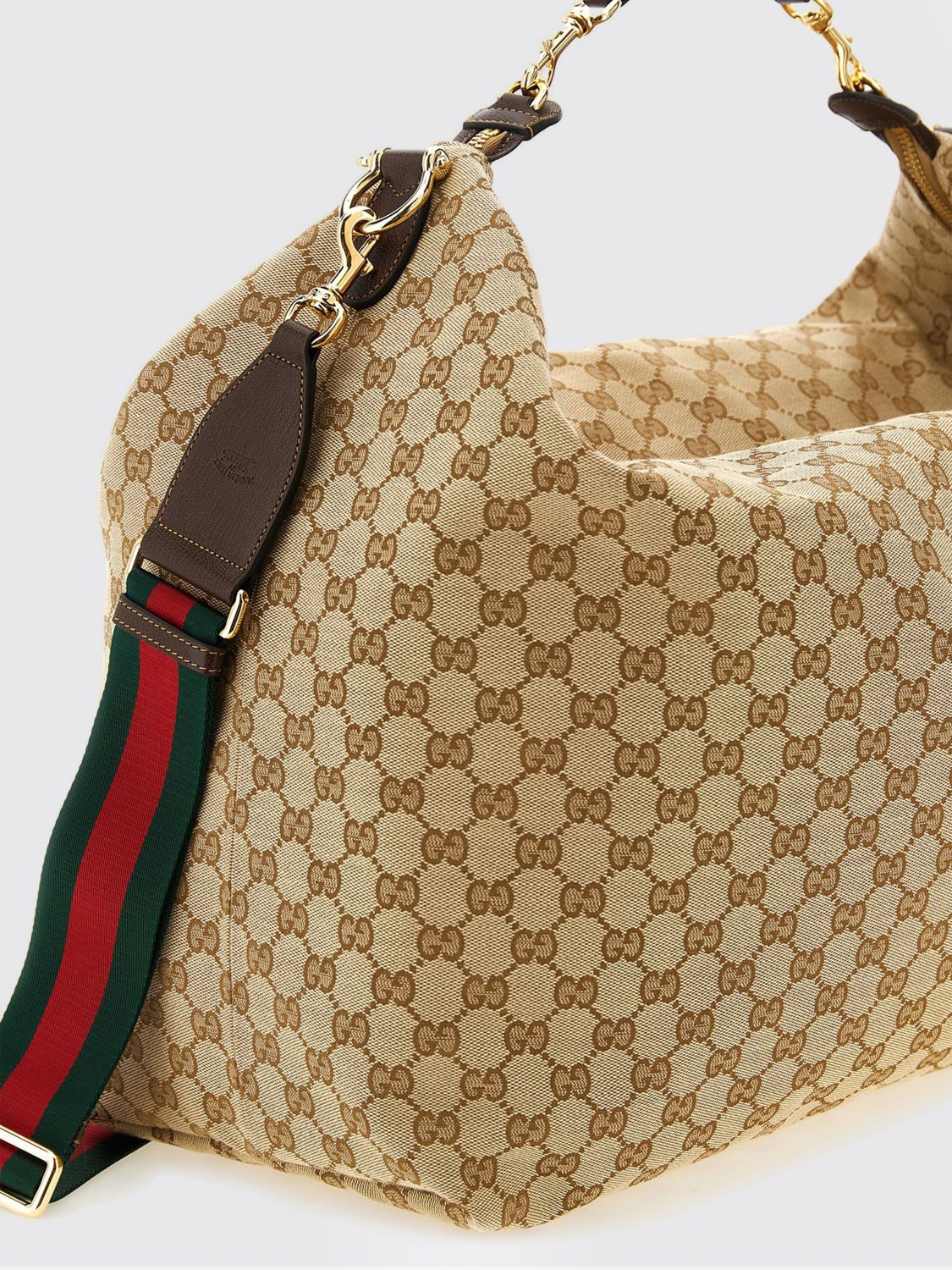 Gucci Shoulder Bag Men Beige GUCCI