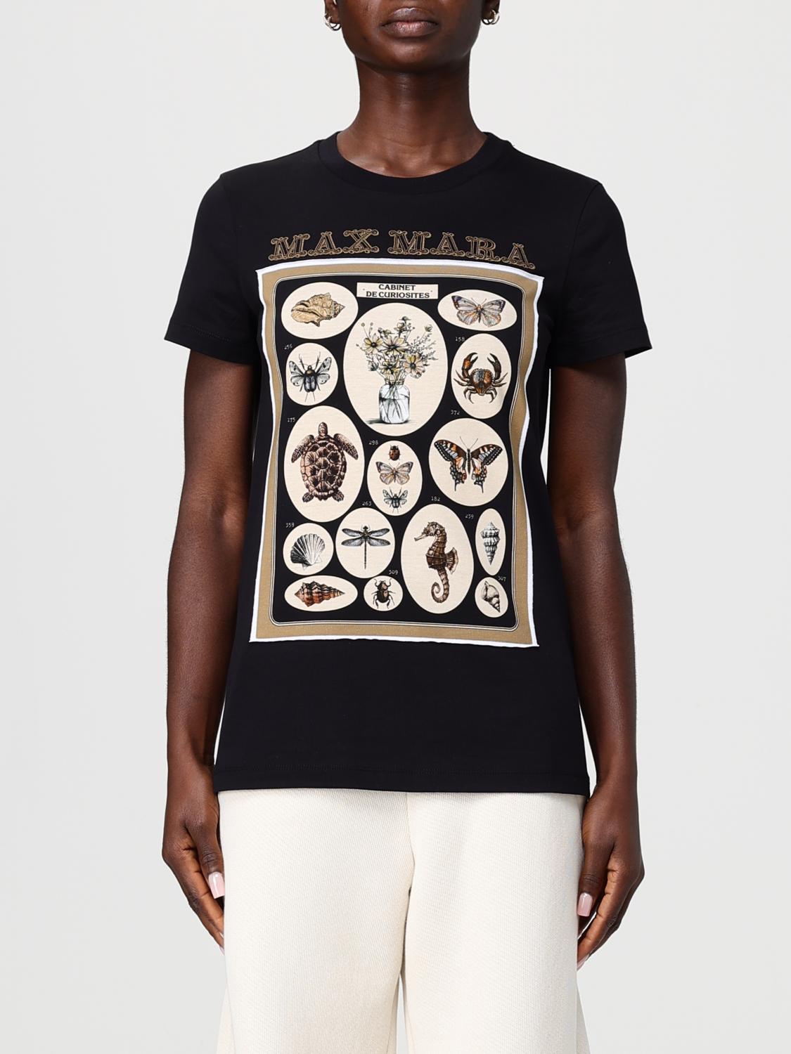 Max Mara T-Shirt Woman Black MAX MARA