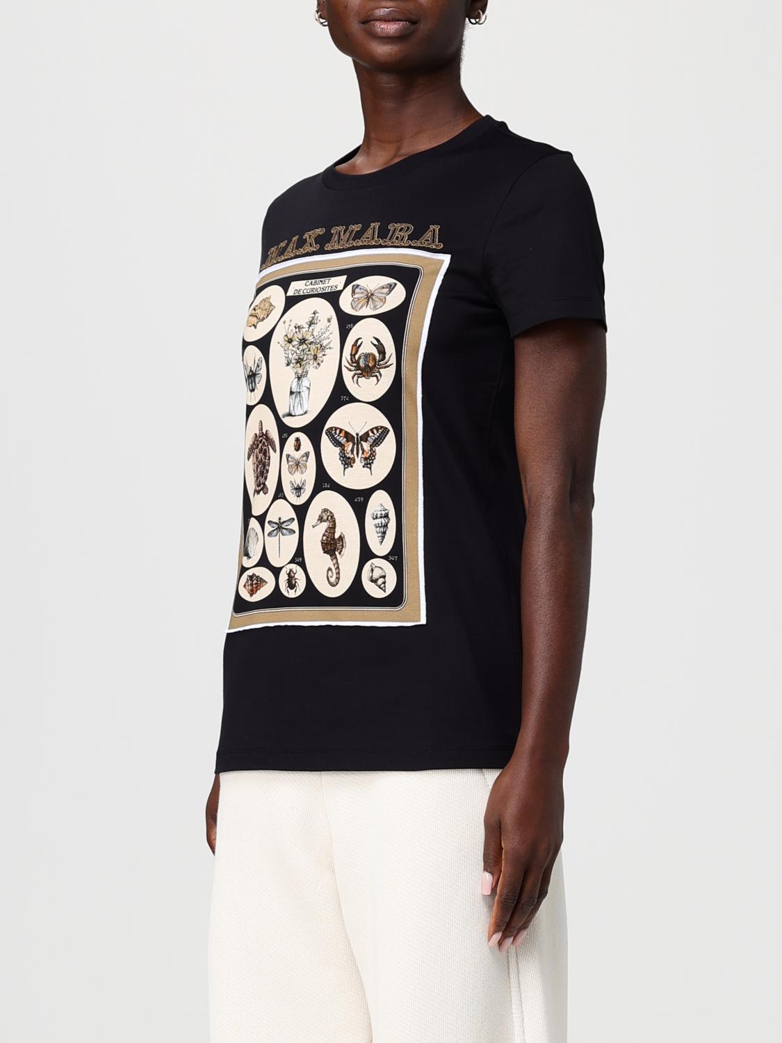 Max Mara T-Shirt Woman Black MAX MARA