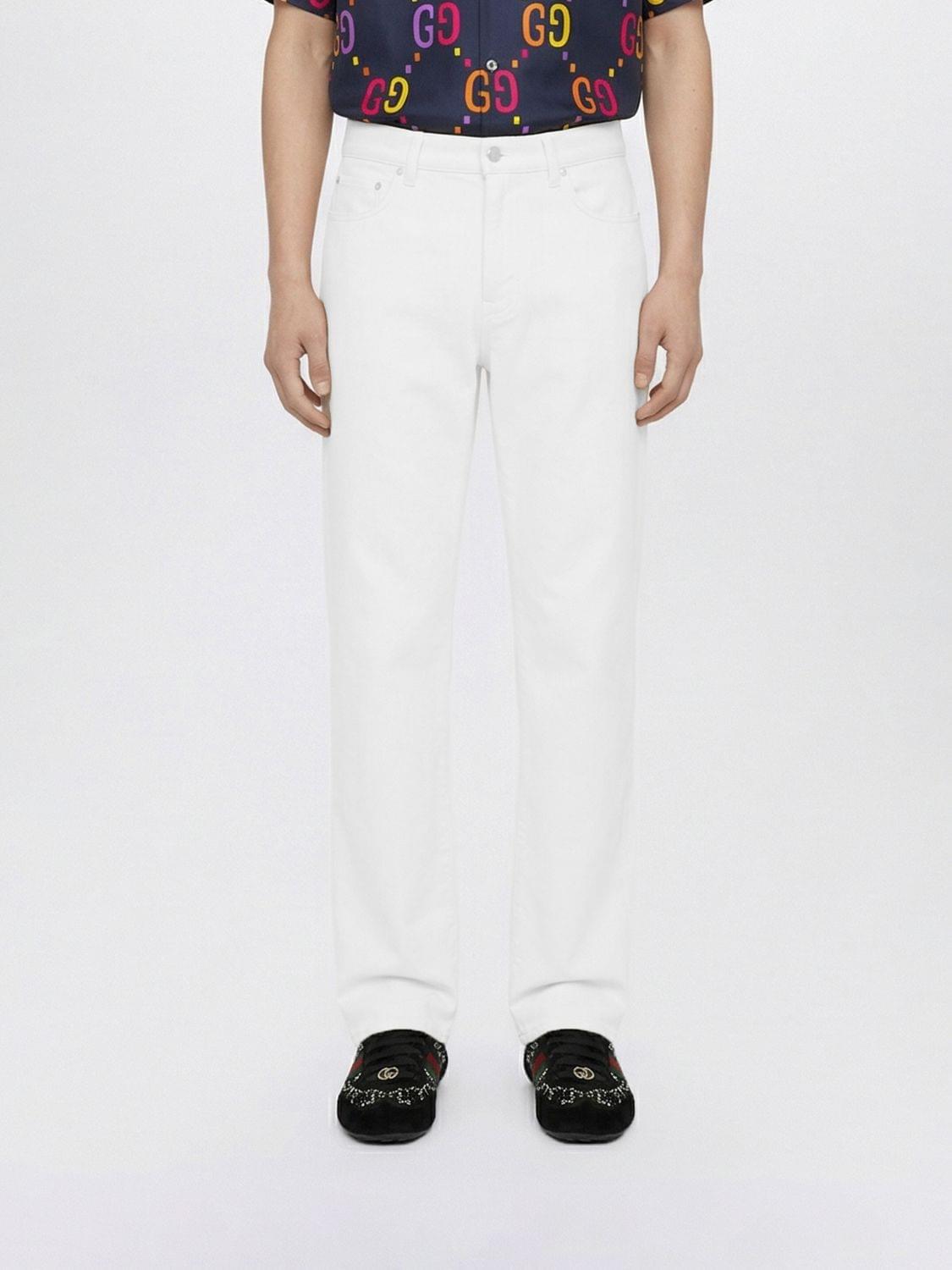 Gucci Jeans Men White GUCCI