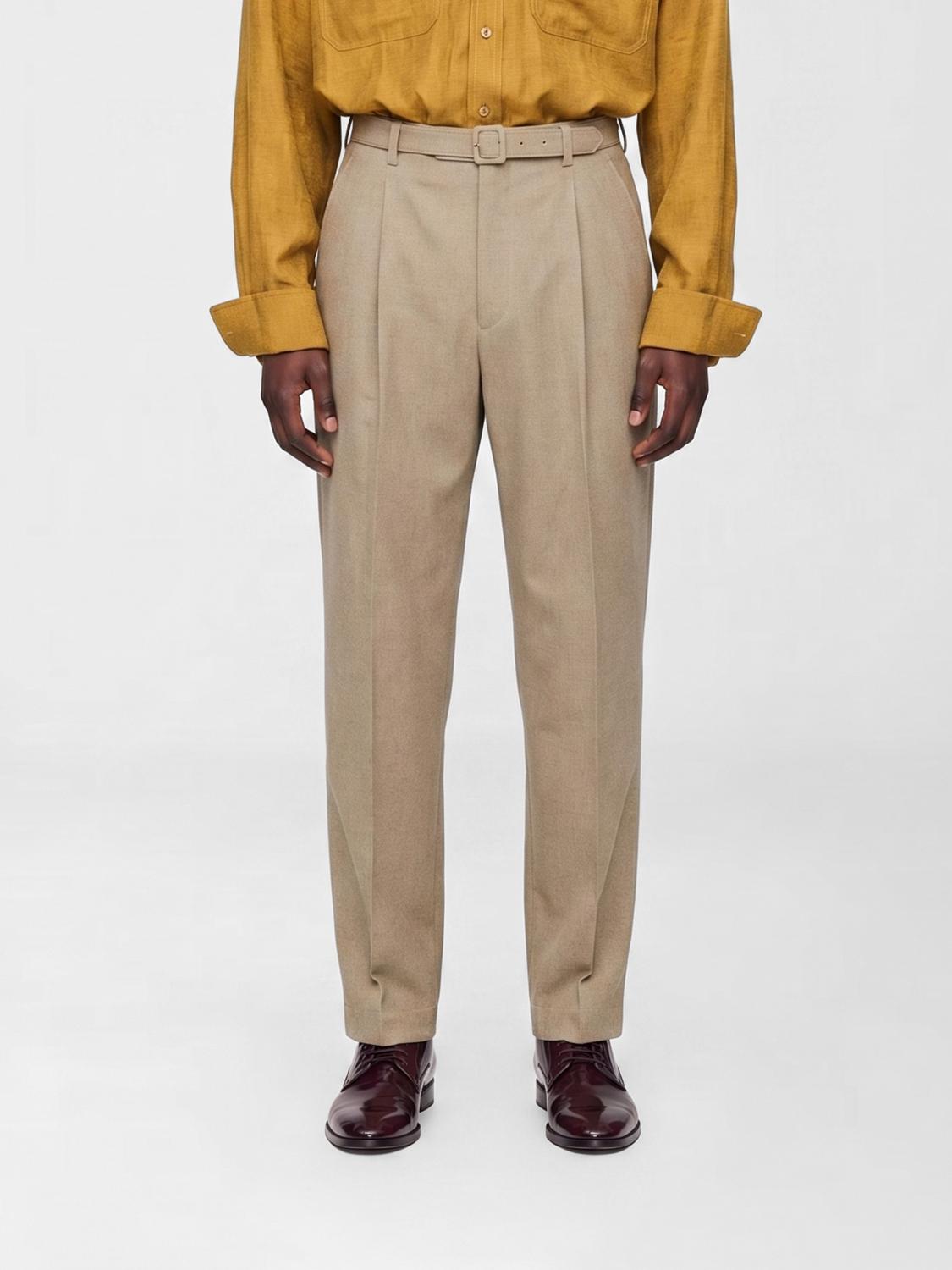 Saint Laurent Wool And Mohair Slim Fit Trousers SAINT LAURENT