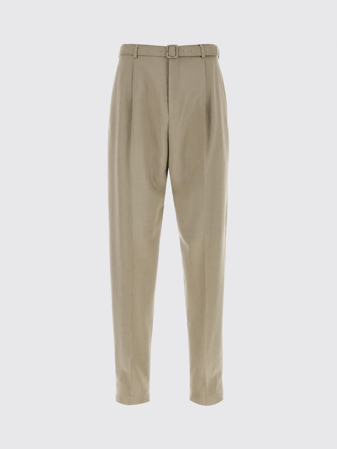 Saint Laurent Wool And Mohair Slim Fit Trousers SAINT LAURENT