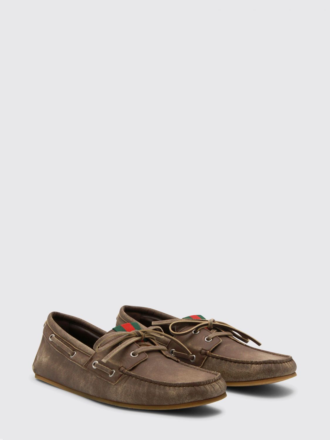 Gucci Loafers Men Brown GUCCI