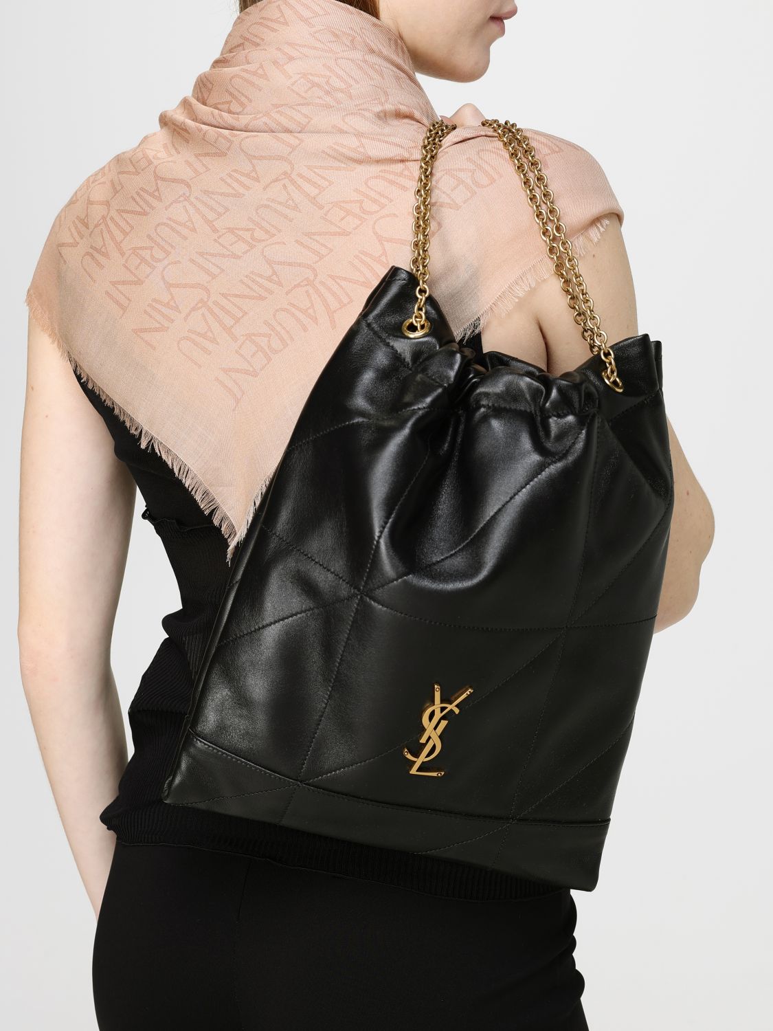 Saint Laurent Shoulder Bag Woman Black SAINT LAURENT