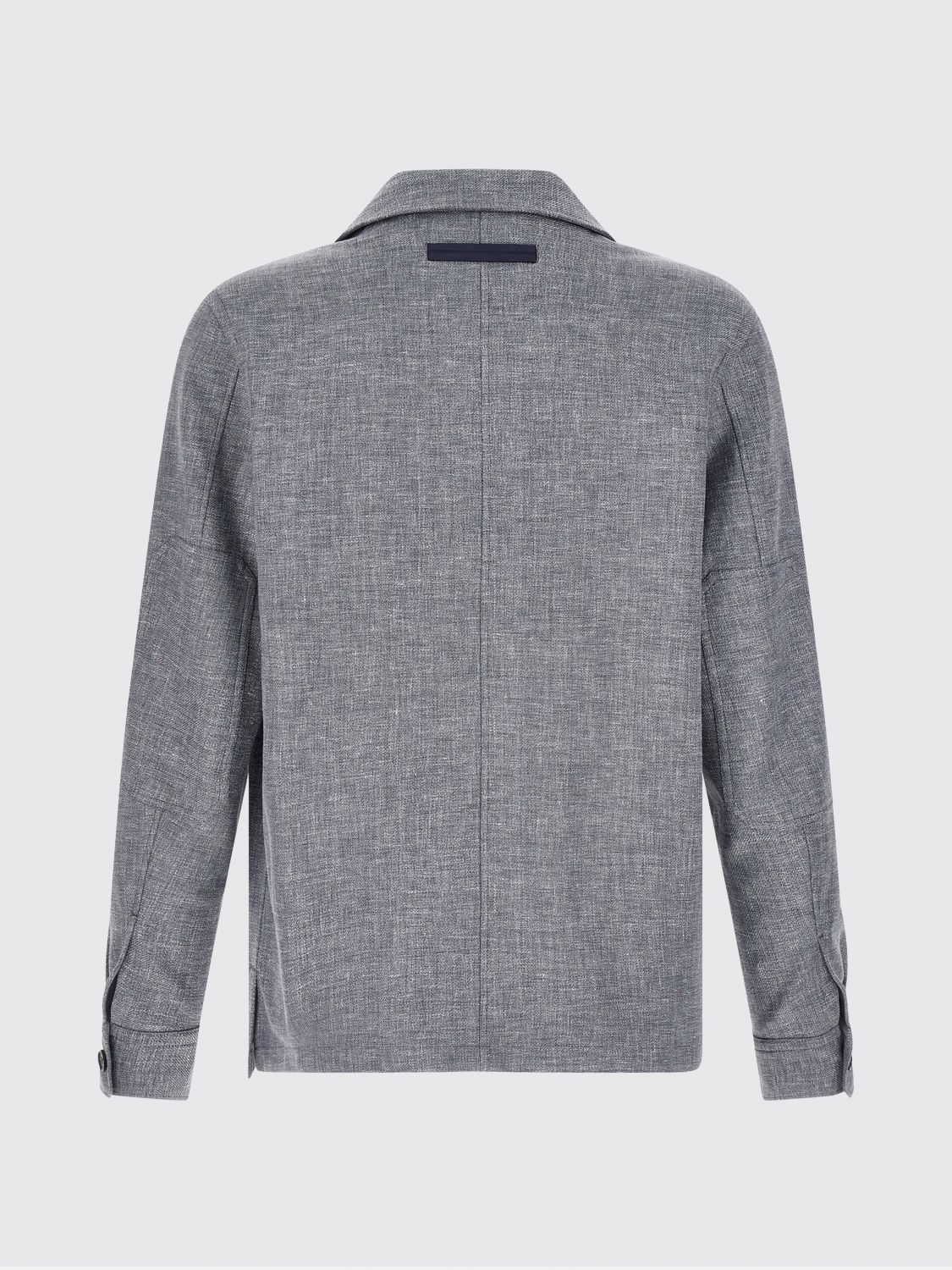 Zegna Jacket Men Blue ZEGNA