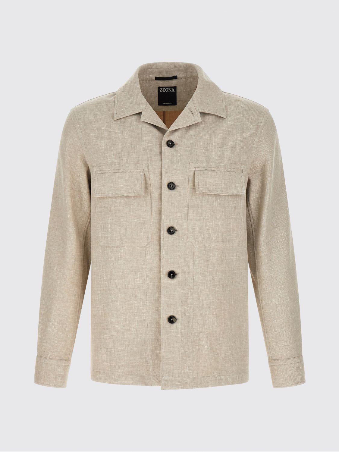 Zegna Jacket Men Ecru ZEGNA