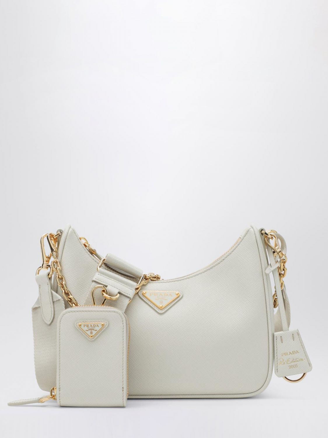 Prada Mini Bag Woman Ivory PRADA