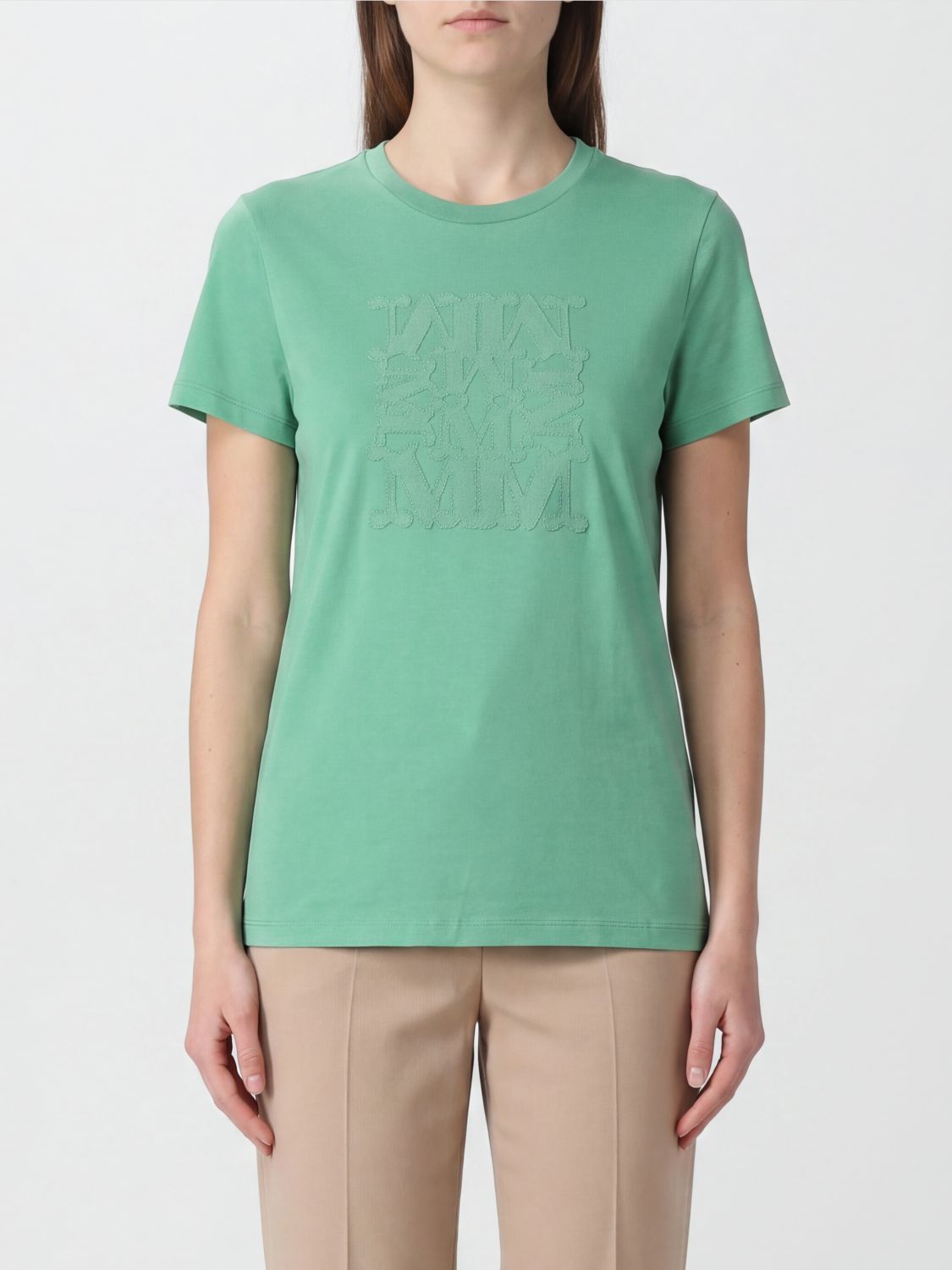 Max Mara T-Shirt Woman Green MAX MARA