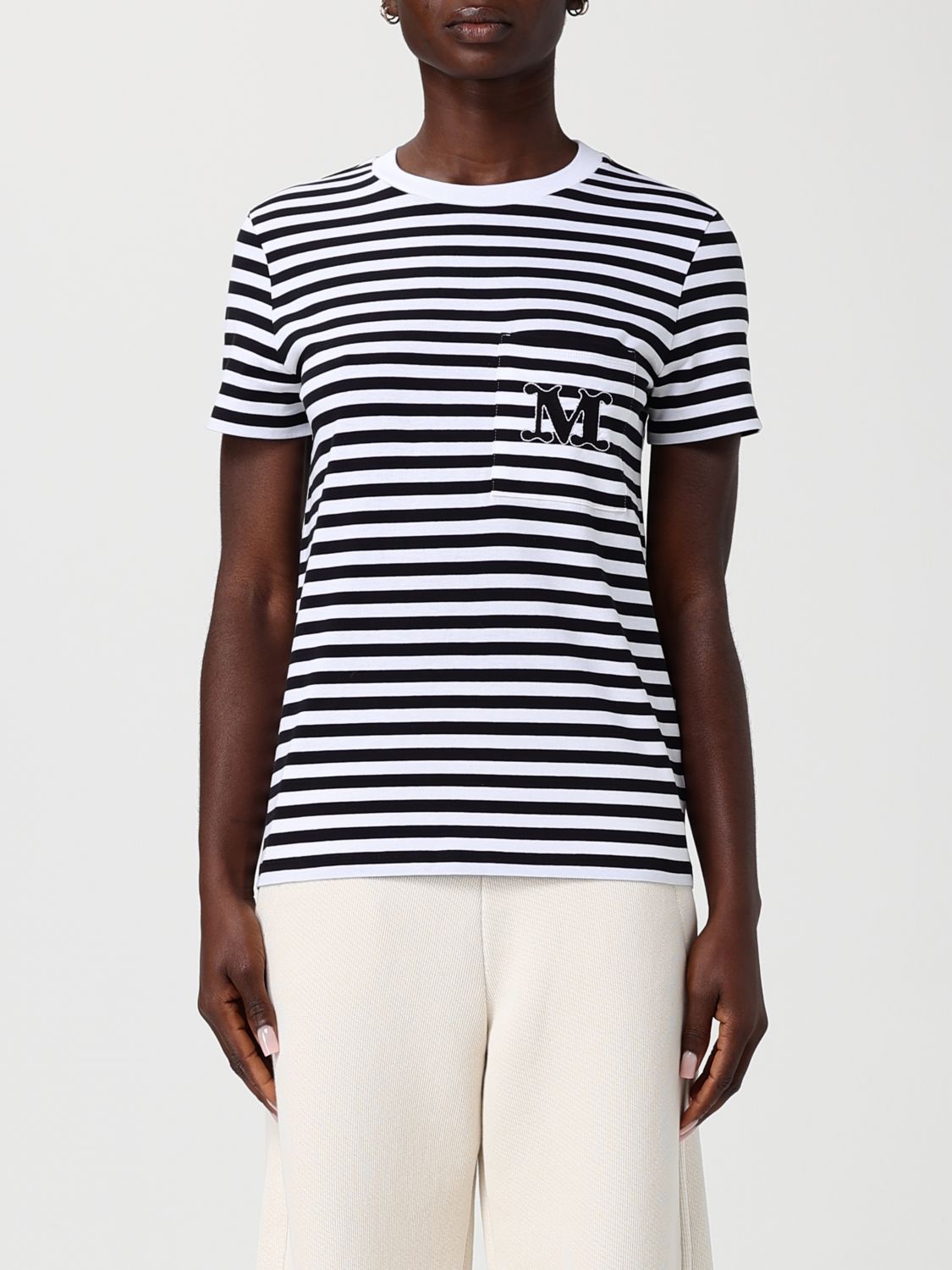 Max Mara T-Shirt Woman Black MAX MARA
