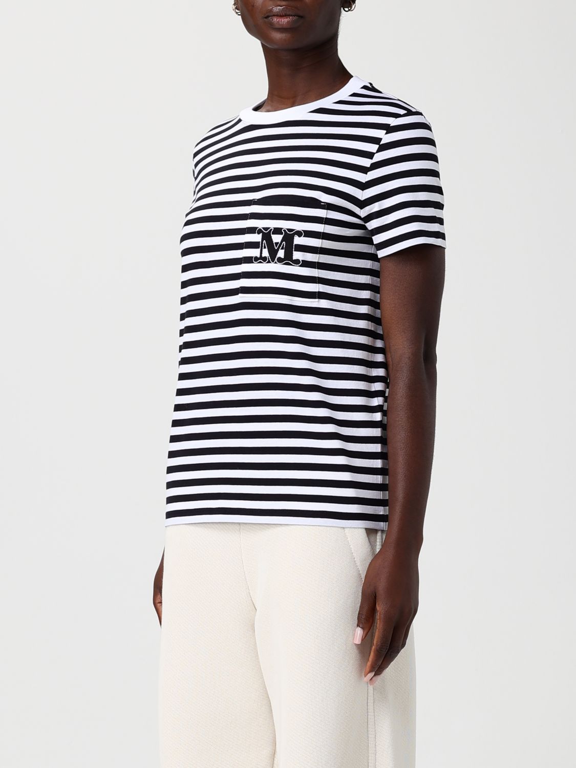 Max Mara T-Shirt Woman Black MAX MARA